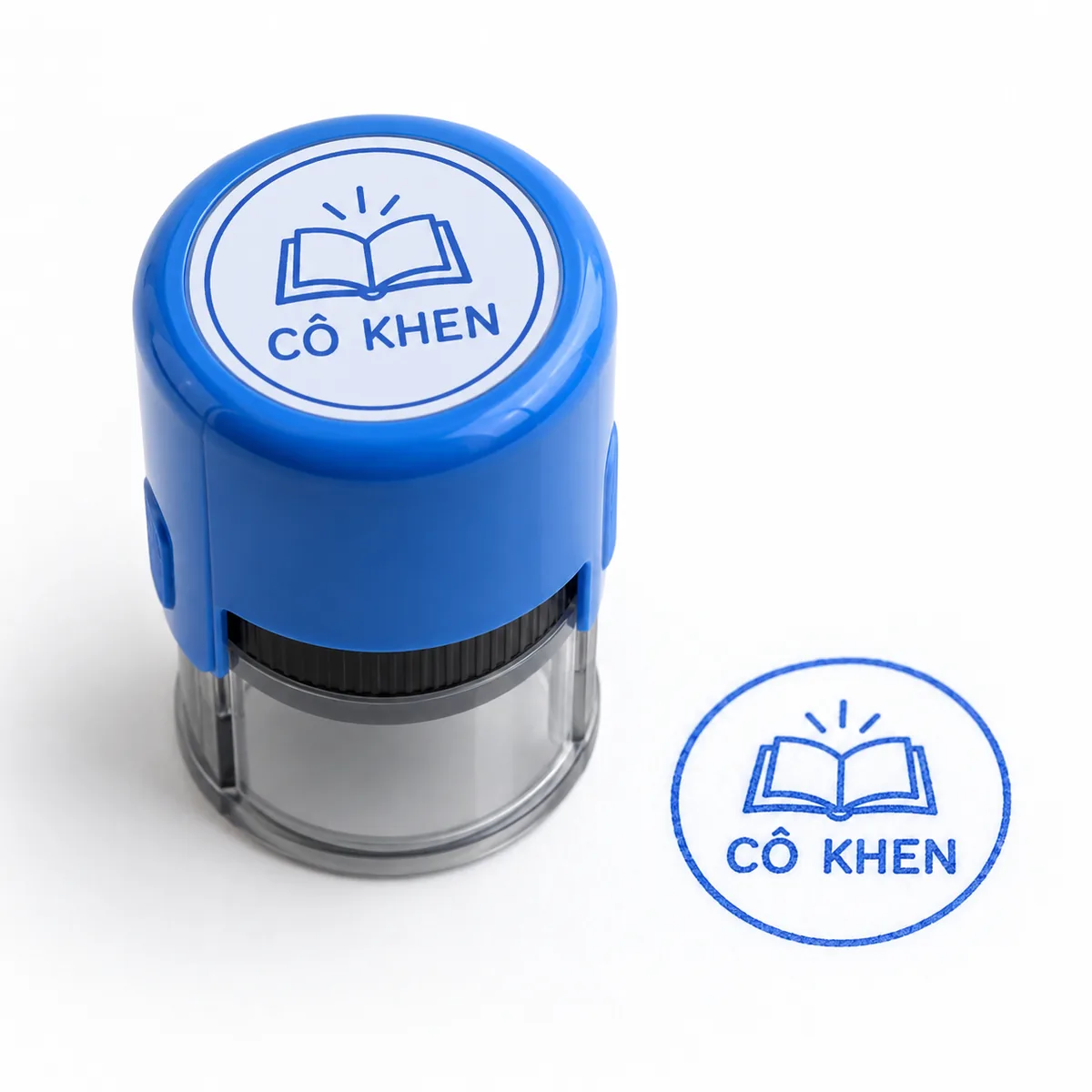 Dấu có khen cùng bản đóng mẫu của Khắc Dấu Sao Đỏ