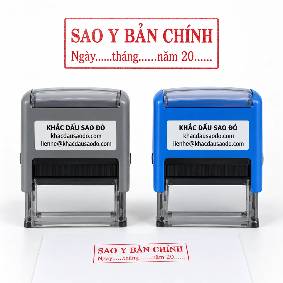Dấu sao y bản chính góc nghiêng trái của Khắc Dấu Sao Đỏ